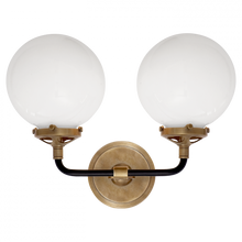 Load image into Gallery viewer, Bistro Double Light Curved Sconce
