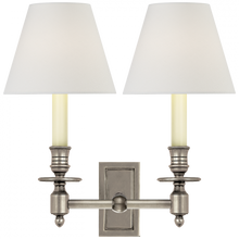 Load image into Gallery viewer, French Double Library Sconce
