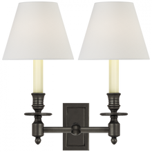 Load image into Gallery viewer, French Double Library Sconce
