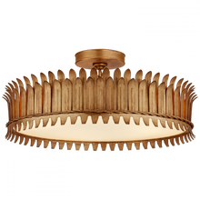 Load image into Gallery viewer, Leslie 21&quot; Semi-Flush
