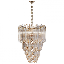 Load image into Gallery viewer, Adele Three-Tier Waterfall Chandelier
