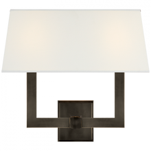 Load image into Gallery viewer, Square Tube Double Sconce
