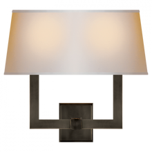 Load image into Gallery viewer, Square Tube Double Sconce
