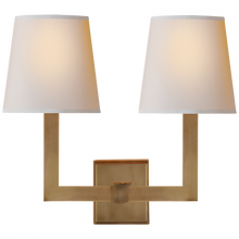 Load image into Gallery viewer, Square Tube Double Sconce
