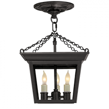Load image into Gallery viewer, Cornice Semi-Flush Lantern
