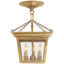 Load image into Gallery viewer, Cornice Semi-Flush Lantern
