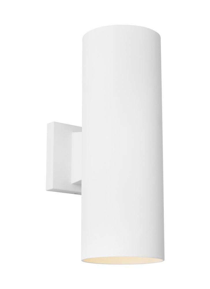 Outdoor Cylinders Medium Two Light Wall Lantern