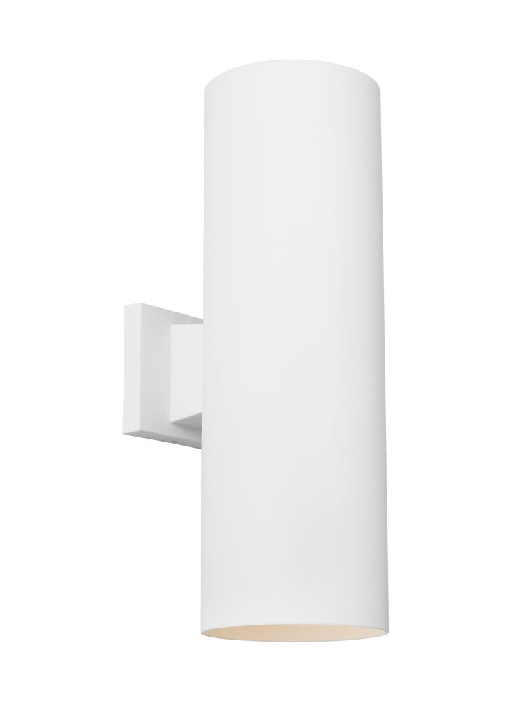 Outdoor Cylinders Large Two Light Wall Lantern