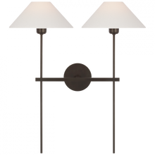 Load image into Gallery viewer, Hackney 25" Double Tail Sconce
