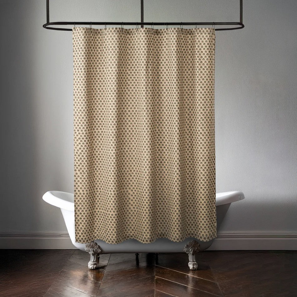 Indaba Block Print Shower Curtains