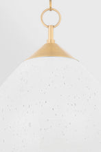 Load image into Gallery viewer, Semilla Pendant In Vintage Brass
