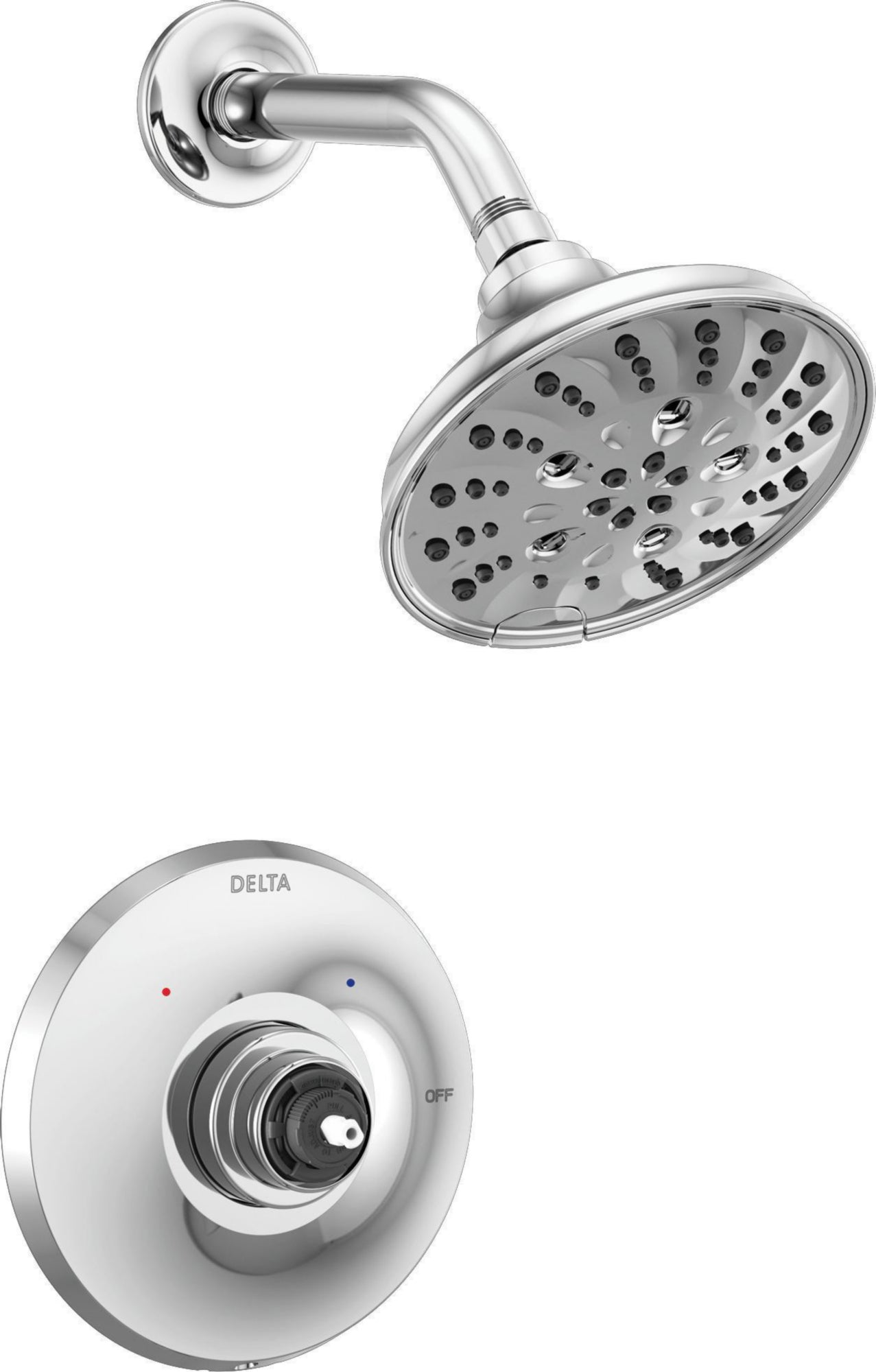 H2O 5-SETTING SHOWER TRIM 14S NO HANDLE