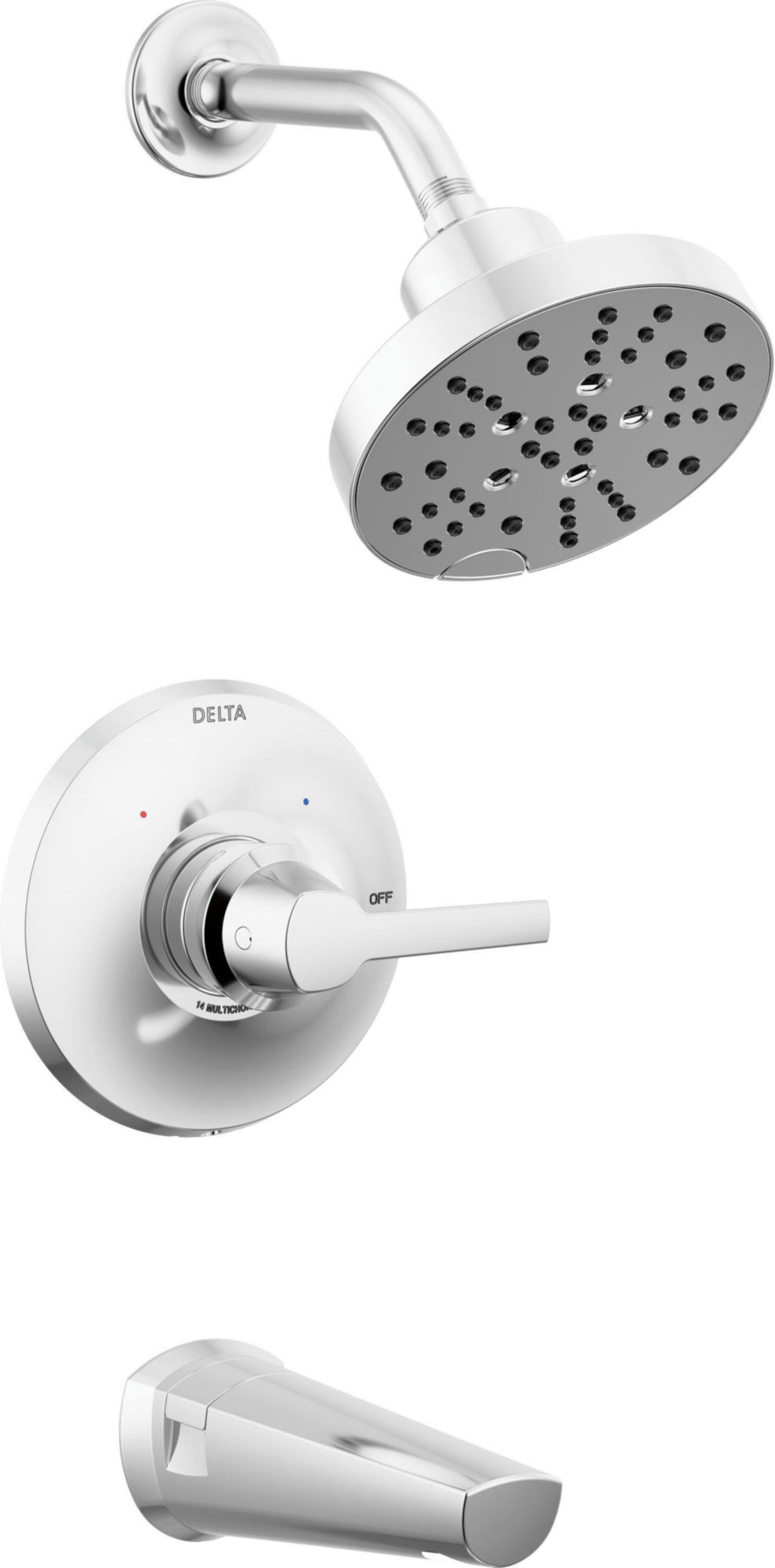 14S TUB SHOWER TRIM WITH H2OKINETIC