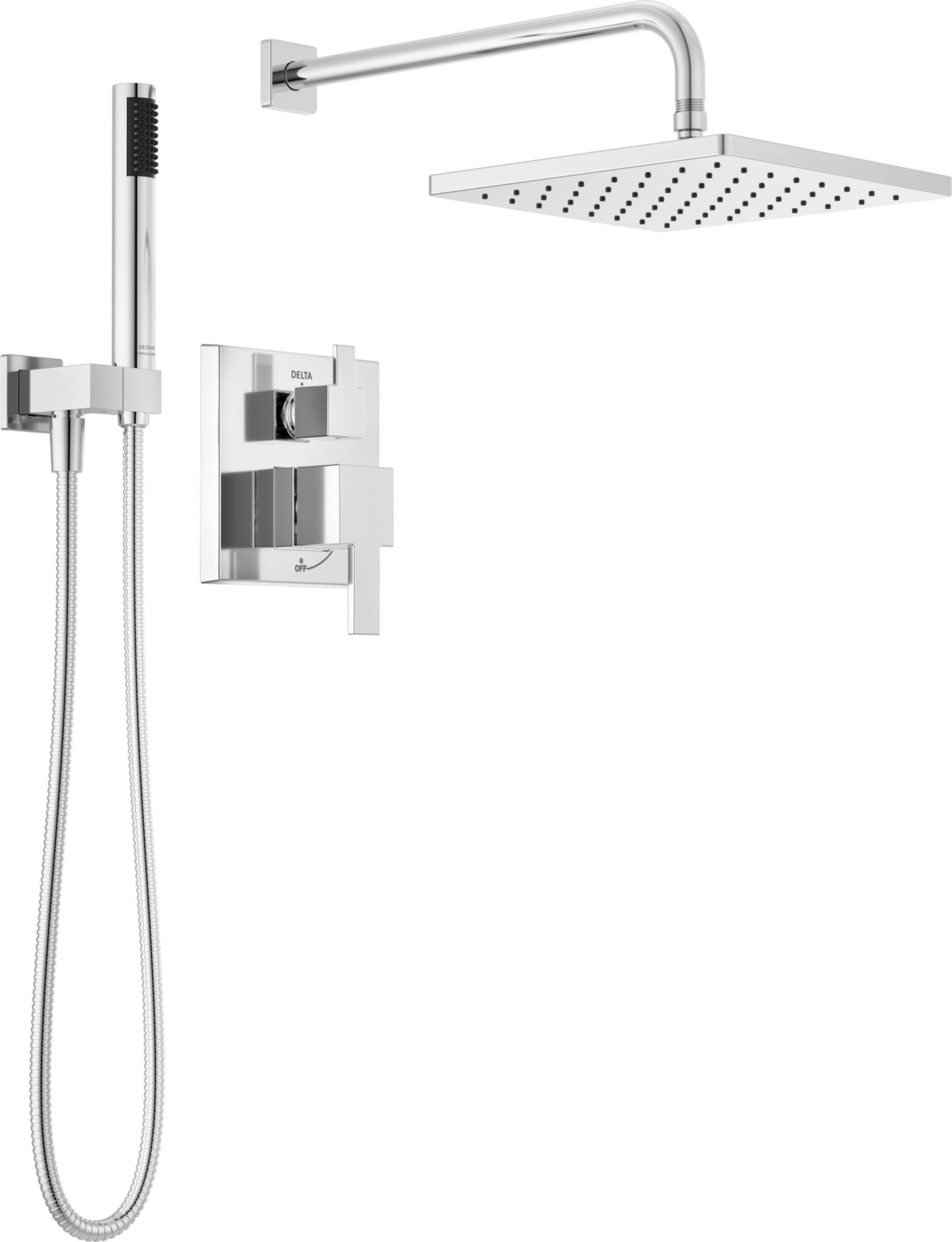 RAINCAN SHOWER & TRIM W/ HS 1L 14S