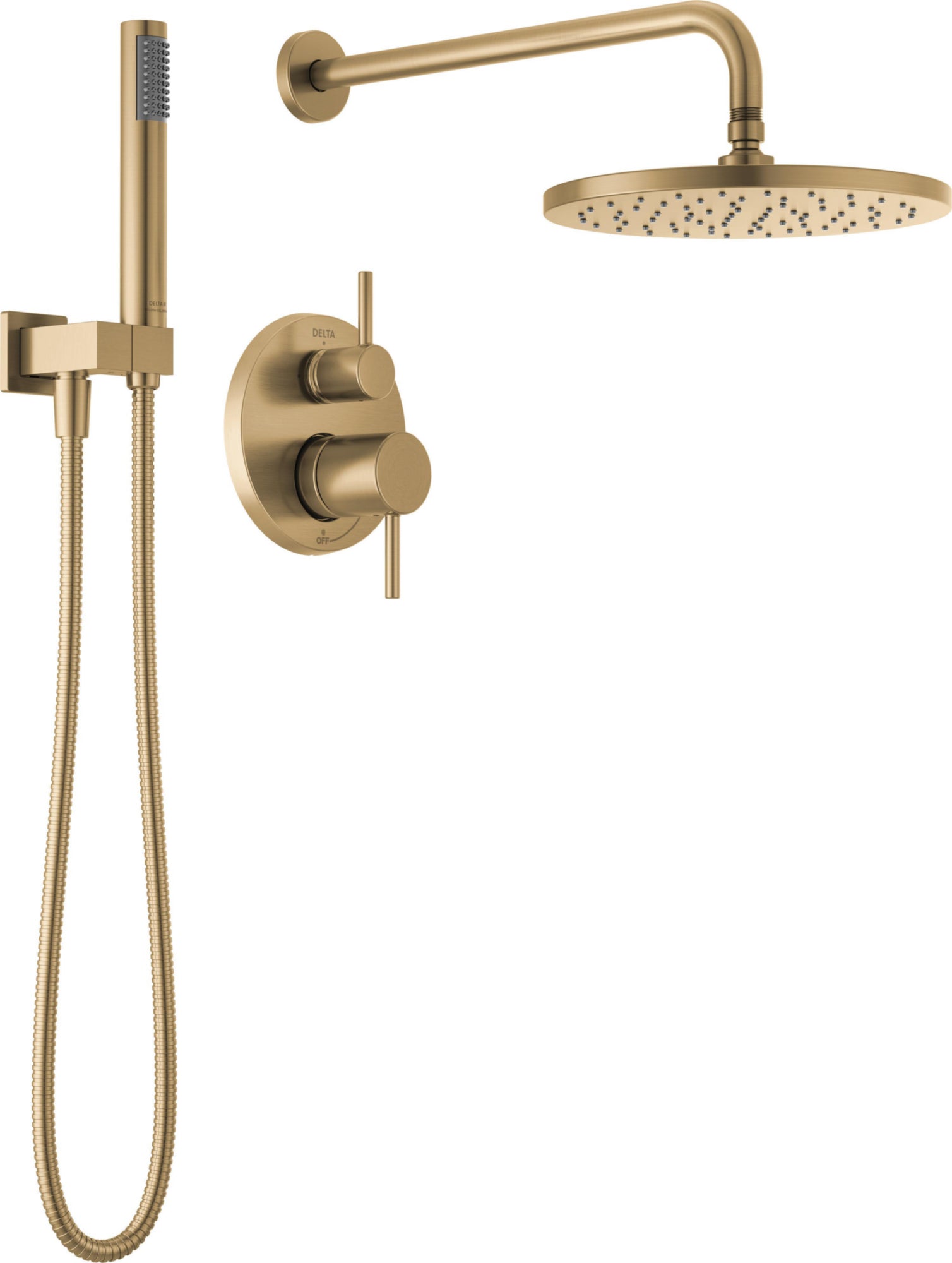 RAINCAN SHOWER & TRIM W/ HS 1L 14S