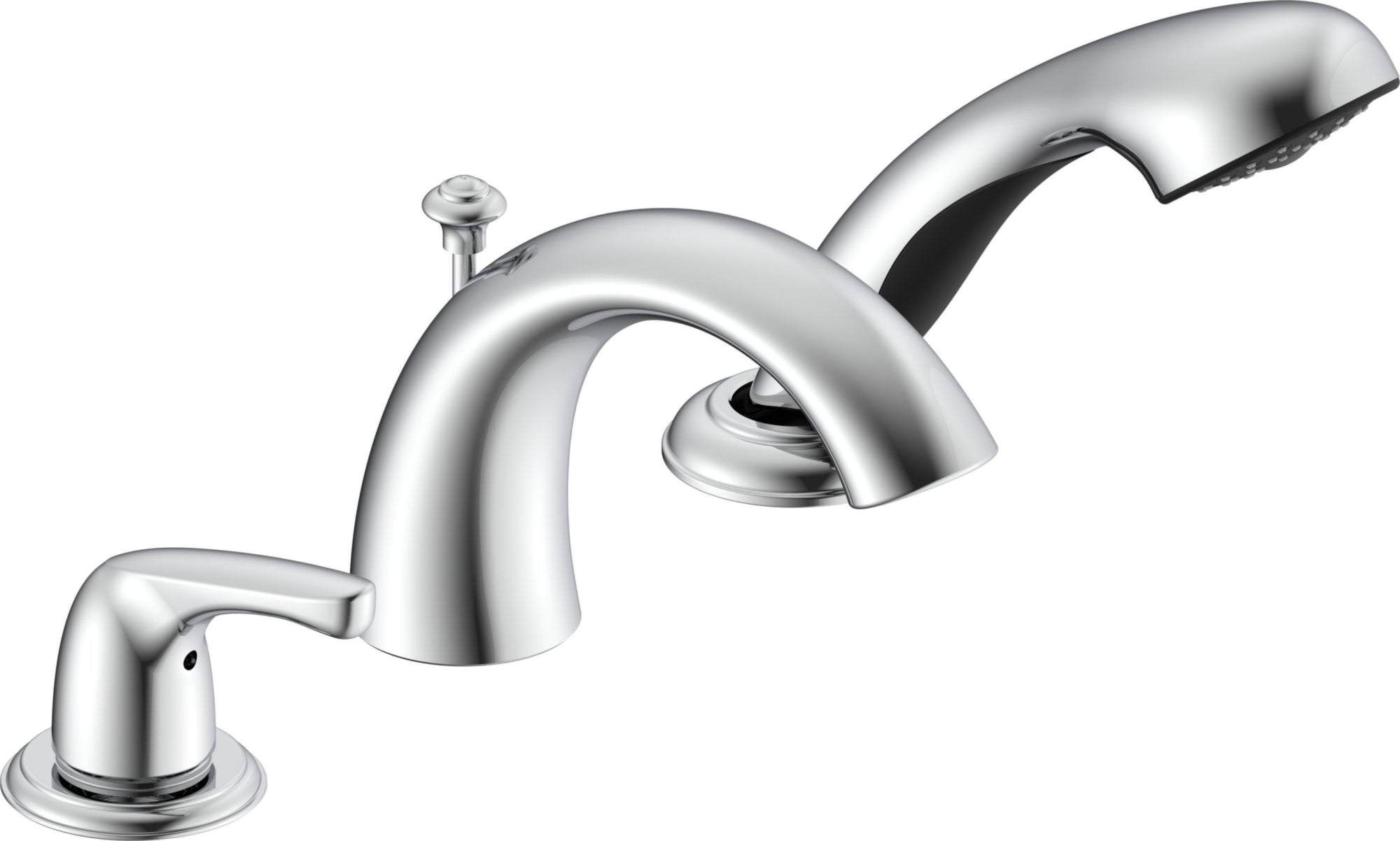 3 HOLE CLASSIC ROMAN TUB WITH HANDSHOWER