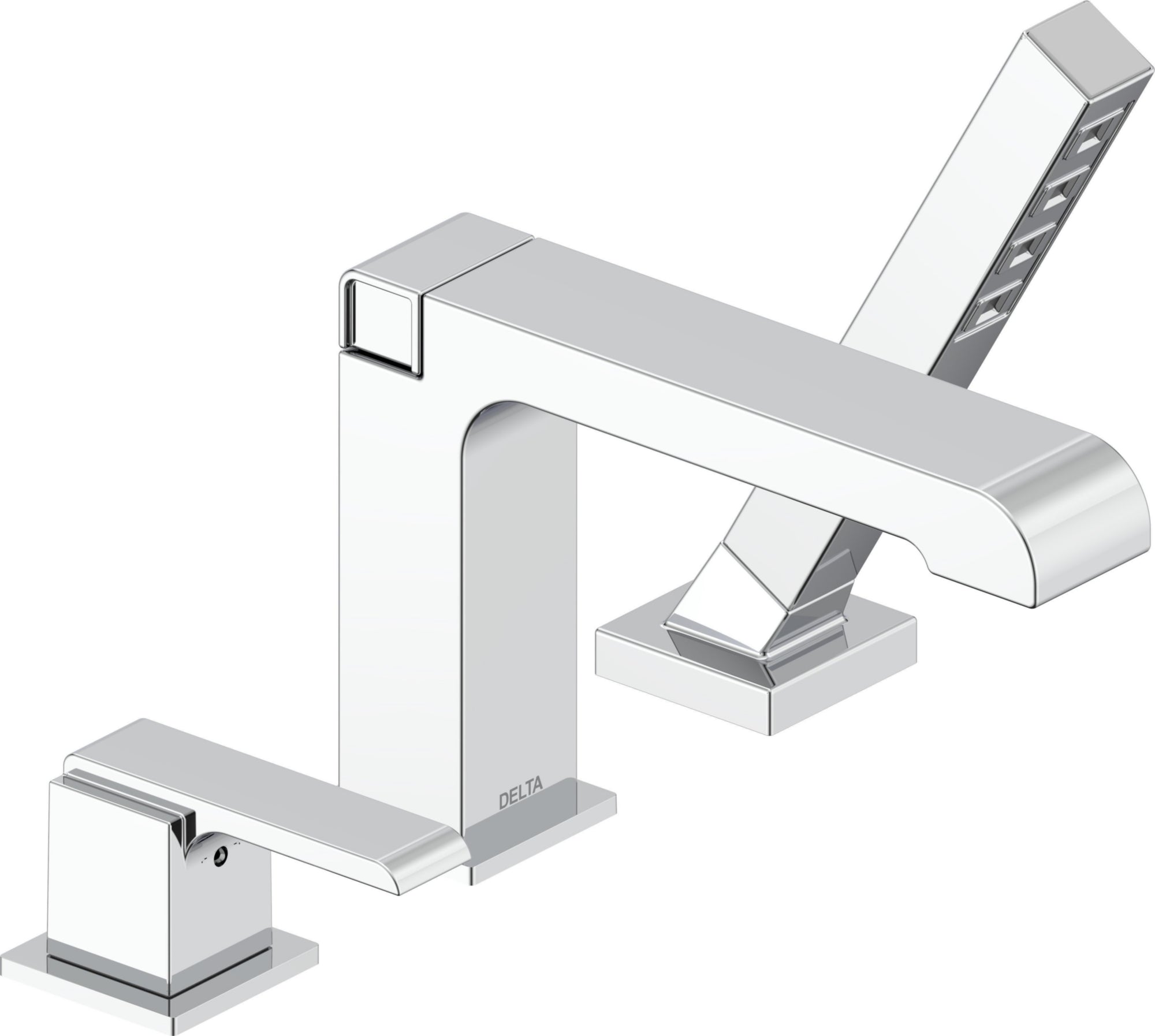 3 HOLE ARA ROMAN TUB WITH HANDSHOWER