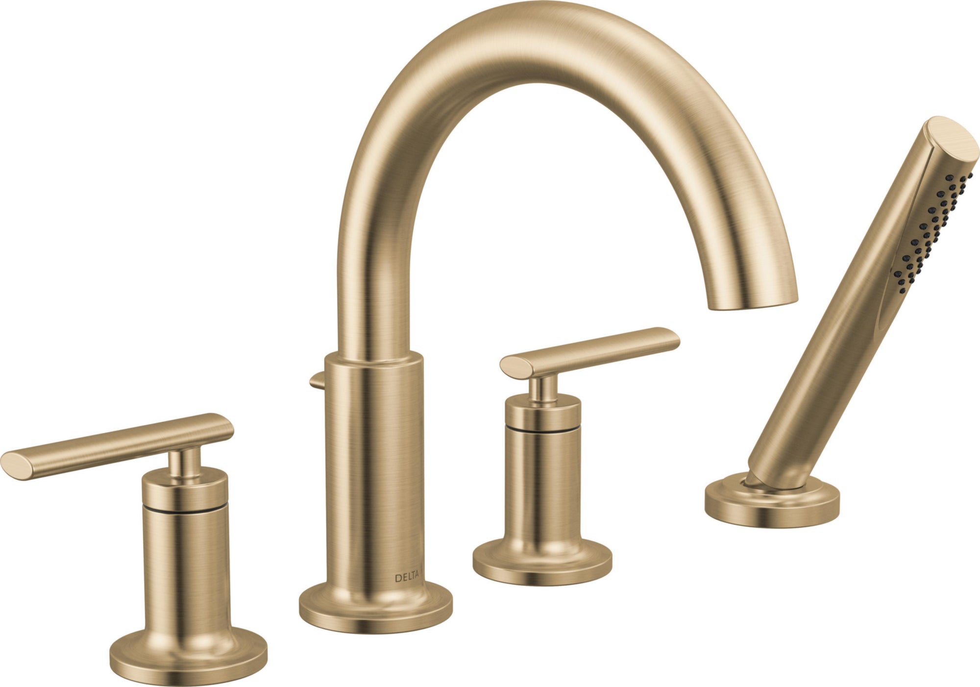 4-HOLE ROMAN TUB TRIM WITH HAND SHOWER