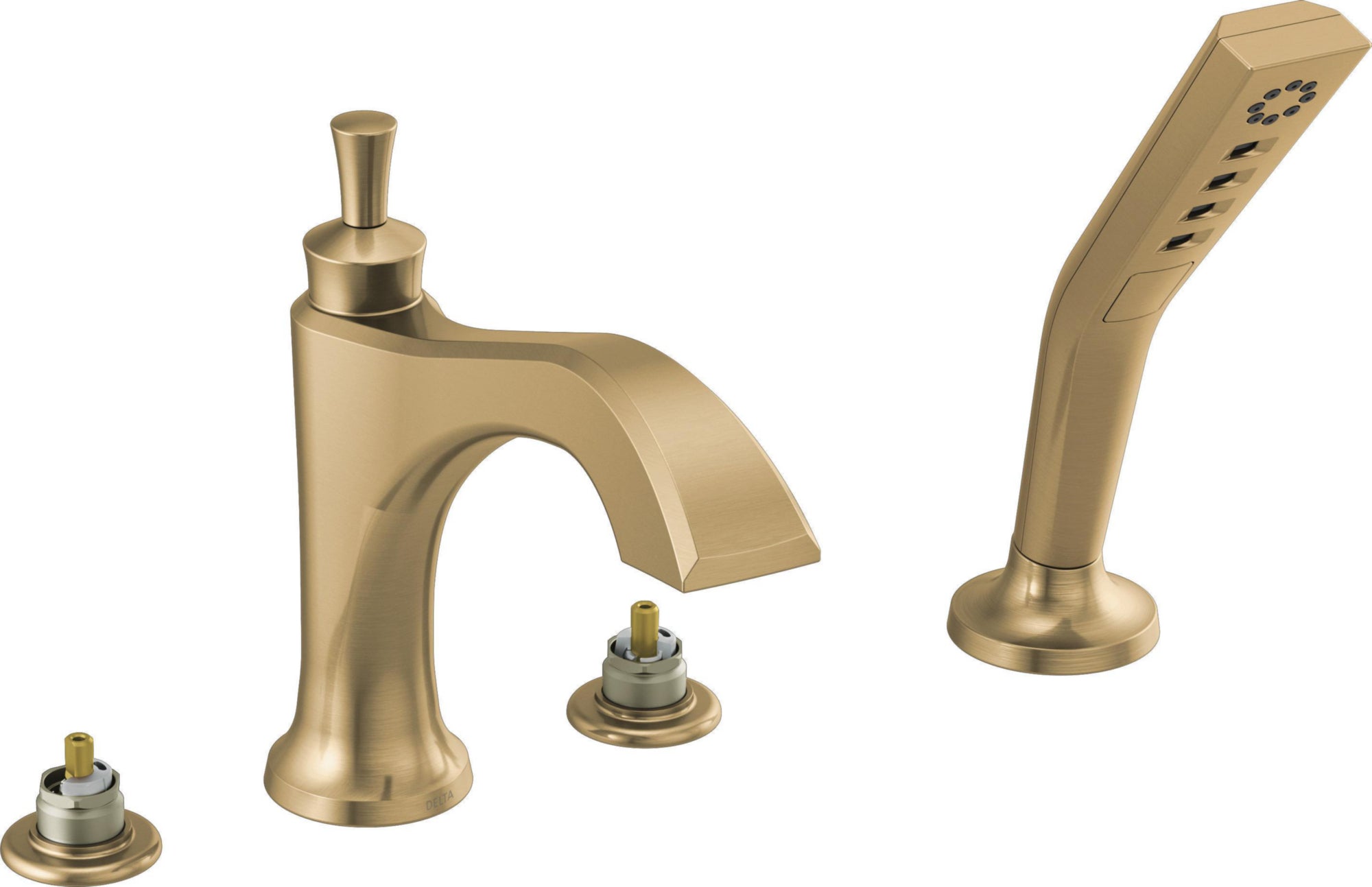 ROMAN TUB FAUCET TRIM W/ HS W/O HANDLES