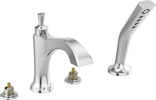 Load image into Gallery viewer, 4 HOLE ROMAN TUB FILLER TRIM LESS HANDLE
