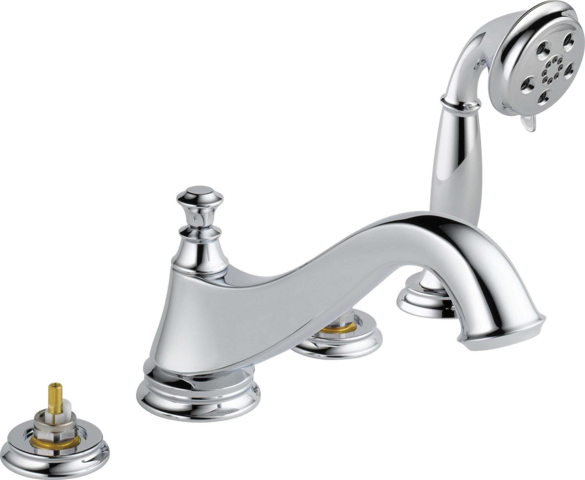 ROMAN TUB W/ HAND SHOWER TRIM - LOW ARC SPOUT
