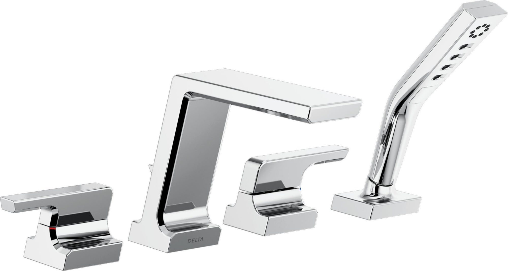 4 HOLE ROMAN TUB FAUCET       SHOWER 2L