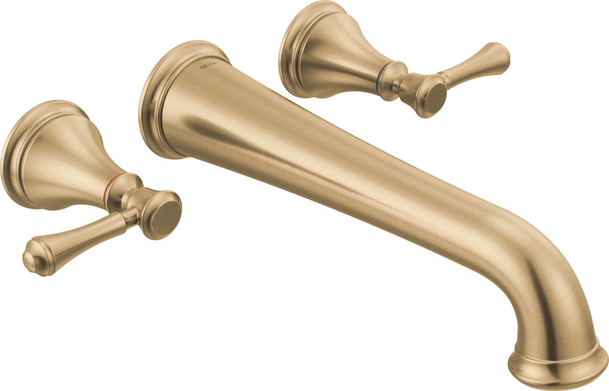 WALL MOUNT TUB FILLER FAUCET TRIM 2L