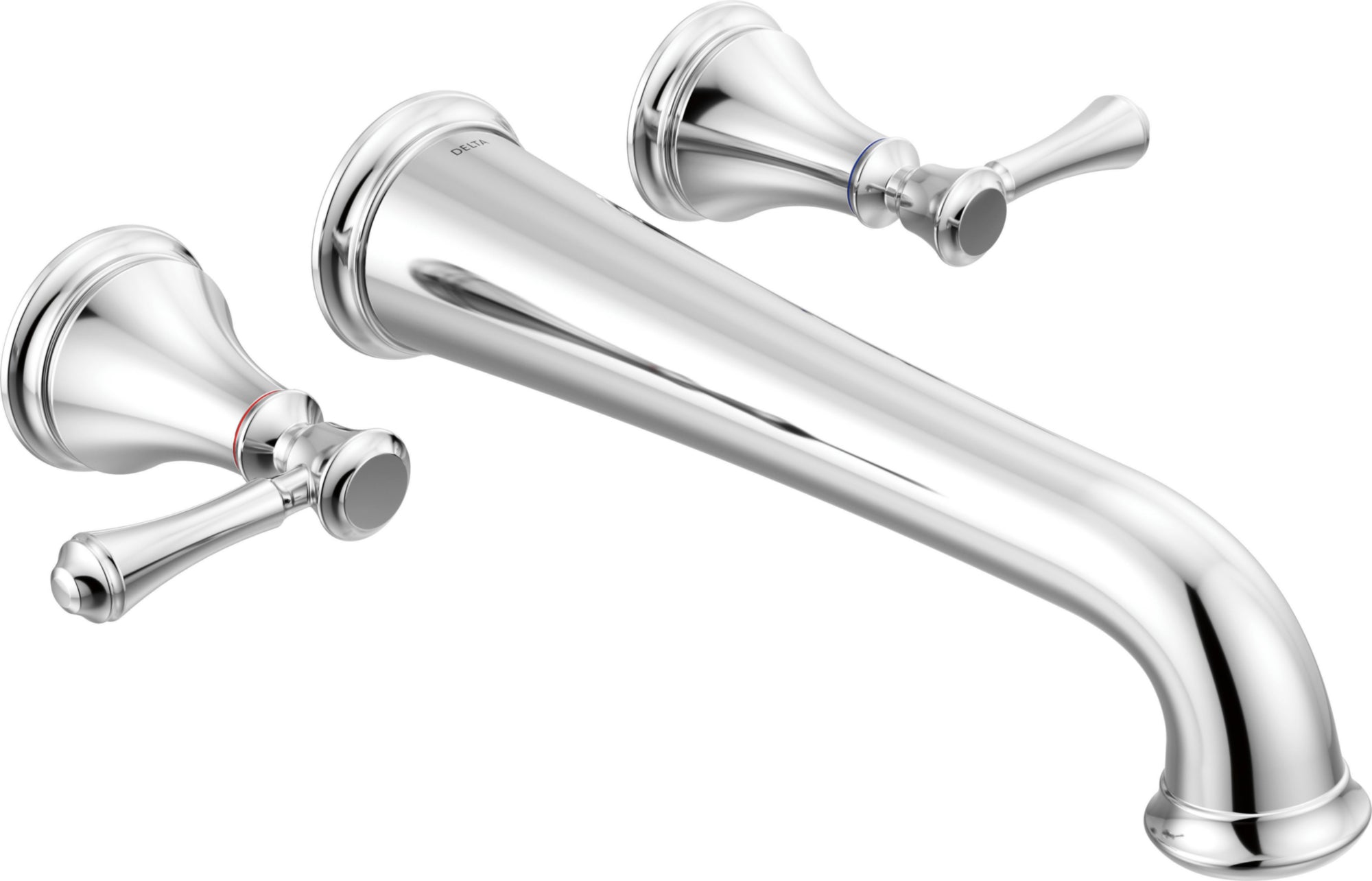 WALL MOUNT TUB FILLER FAUCET TRIM 2L