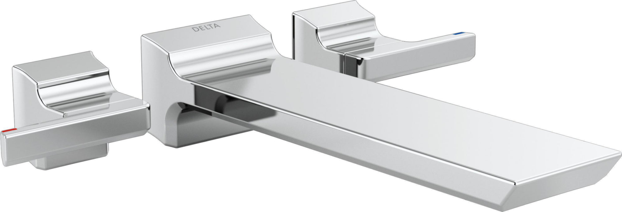 TWO HANDLE WALL MOUNTED TUB FILLER