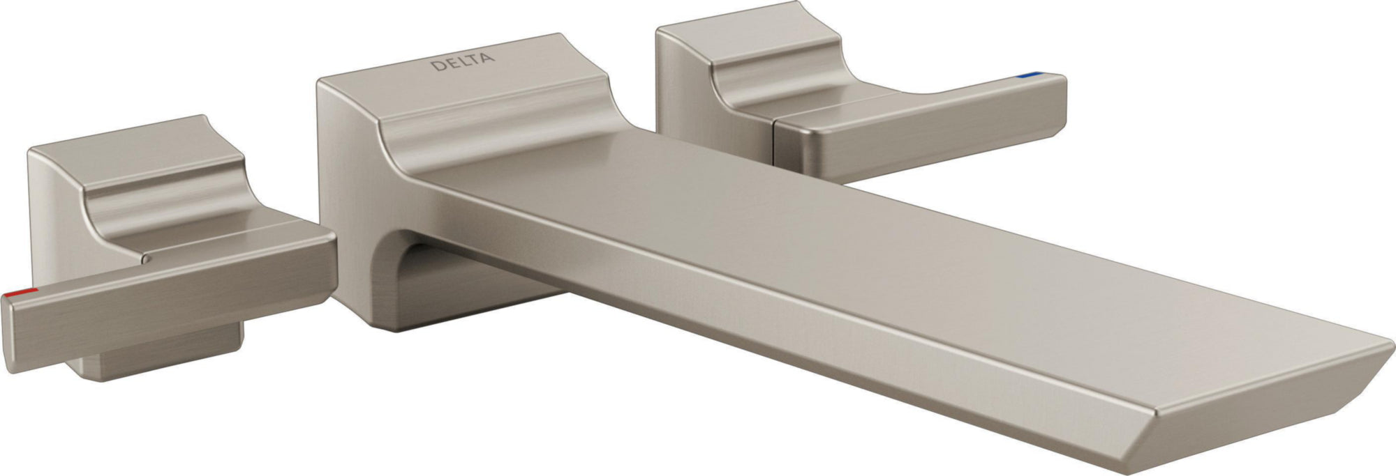 TWO HANDLE WALL MOUNTED TUB FILLER