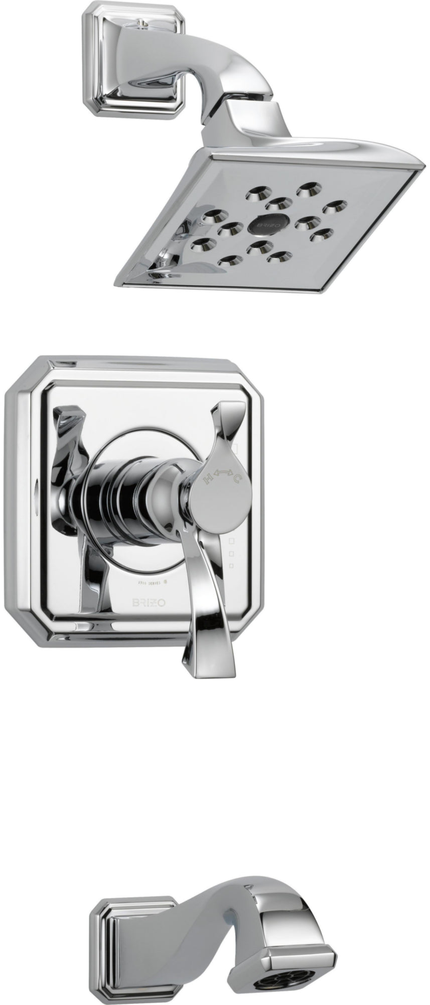 BRIZO VIRAGE: TUB/SHOWER      MEDIUM FLOW