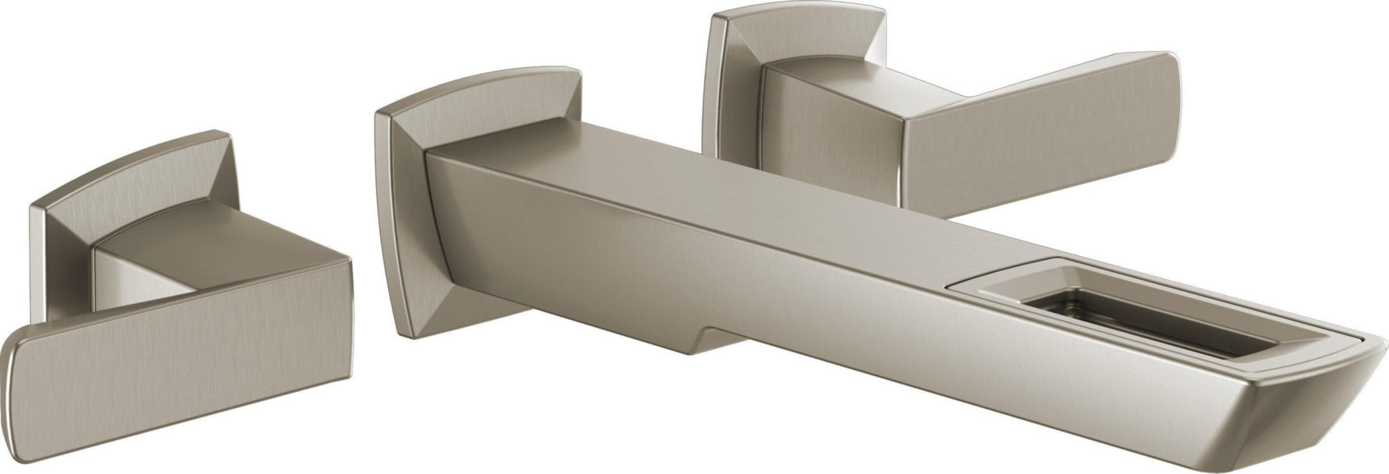 TWO HANDLE WALL MOUNT LAVATORY FAUCET
