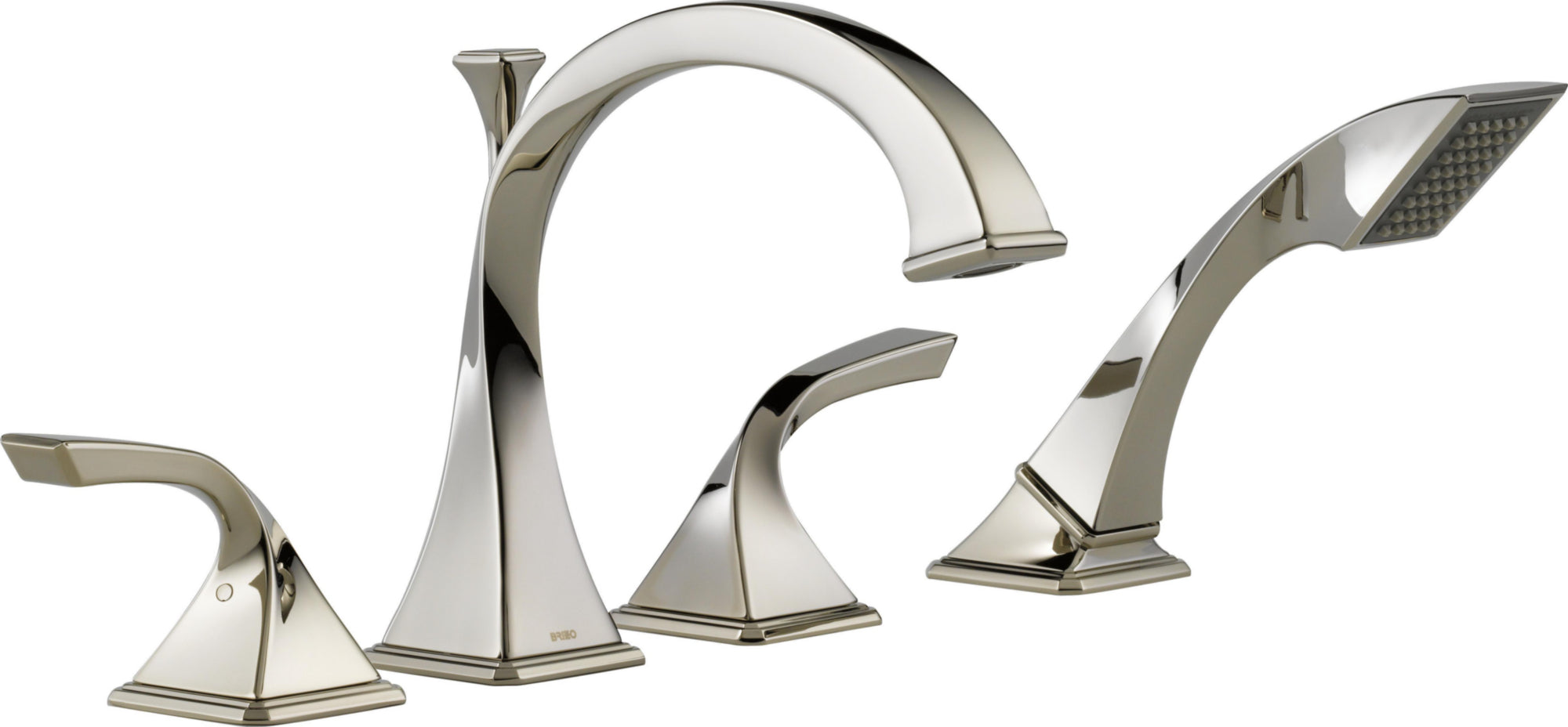 BRIZO VIRAGE: ROMAN TUB       WITH HANDSHOWER