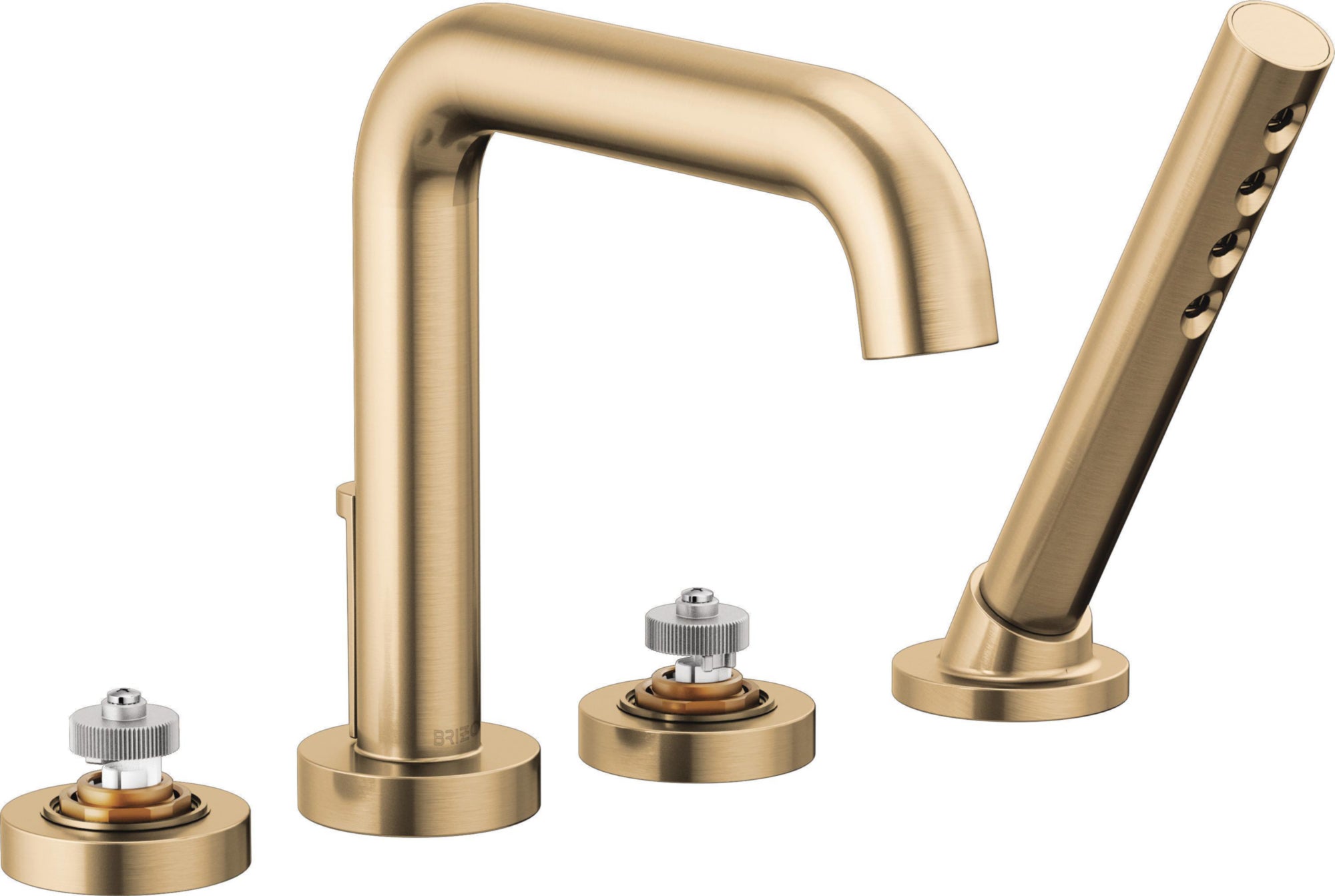 4 HOLE ROMAN TUB WITH HANDSHOWER