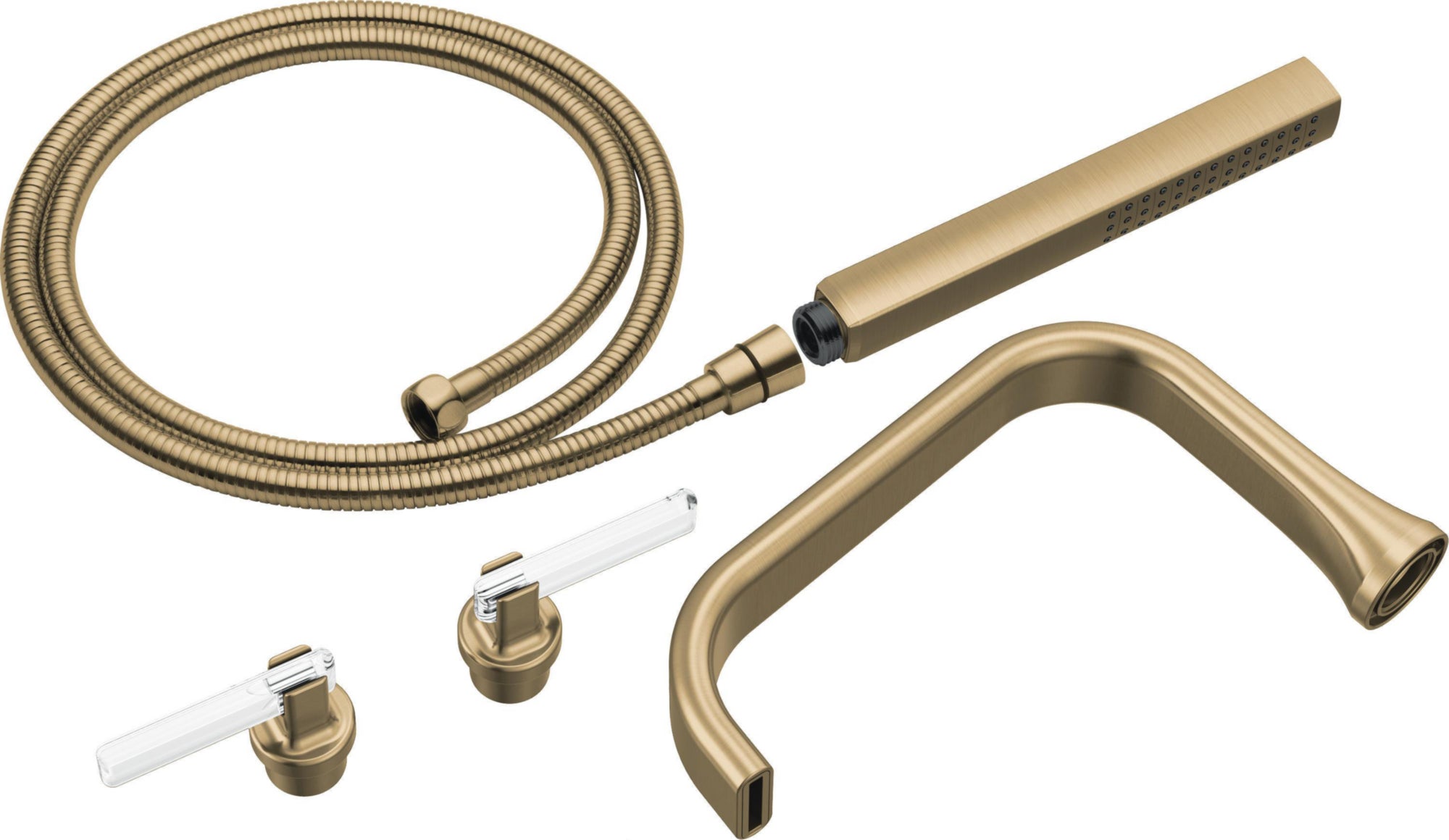 2H TUB FILLER TRIM KIT - LEVER HANDLE
