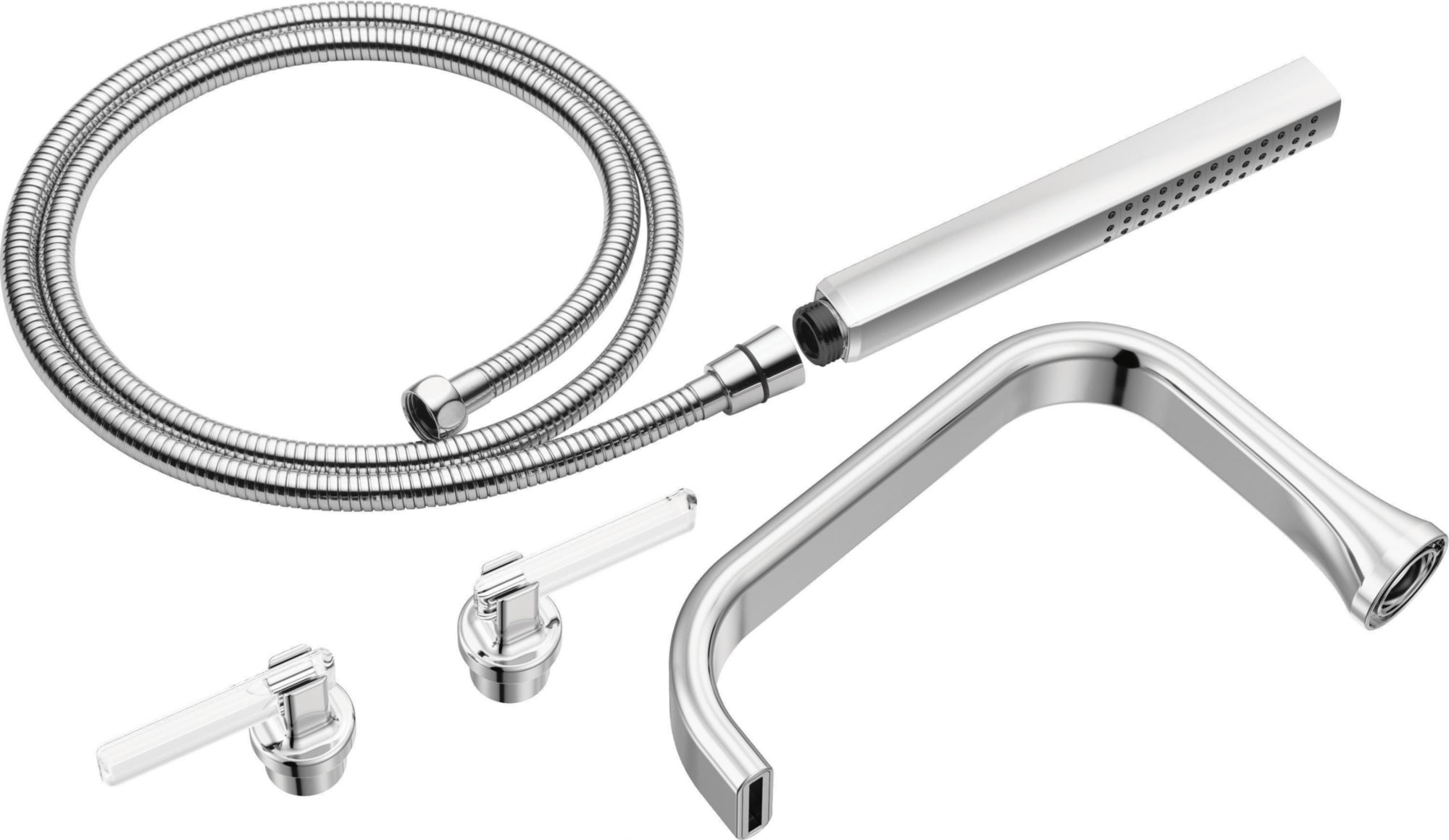 2H TUB FILLER TRIM KIT - LEVER HANDLE