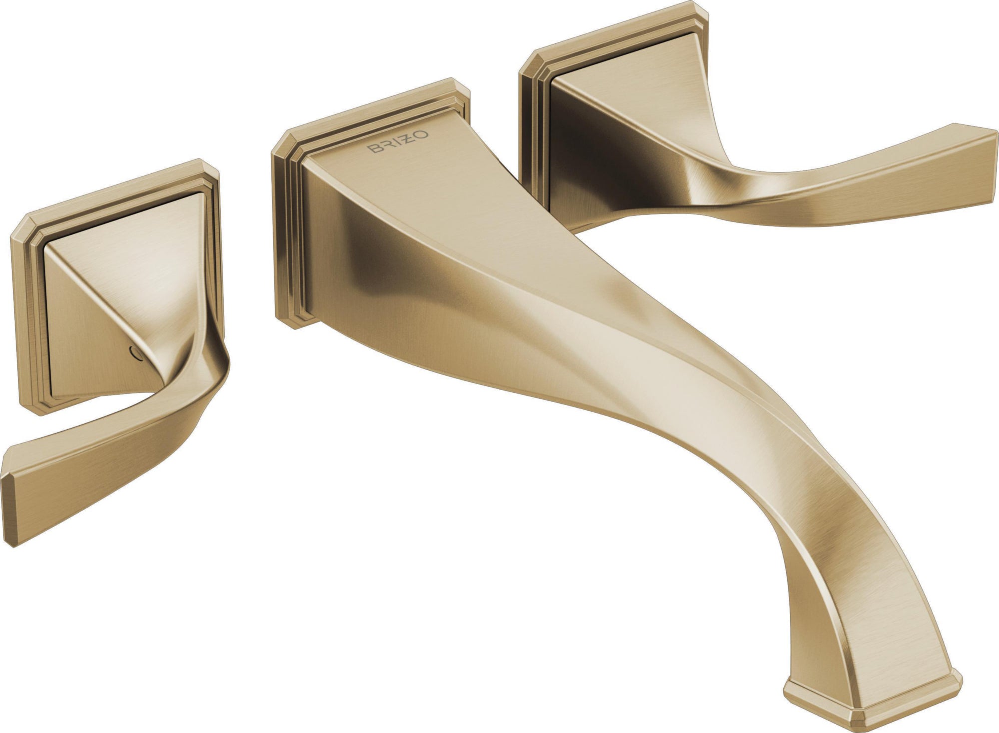 TWO-HANDLE WALL MOUNT TUB FILLER