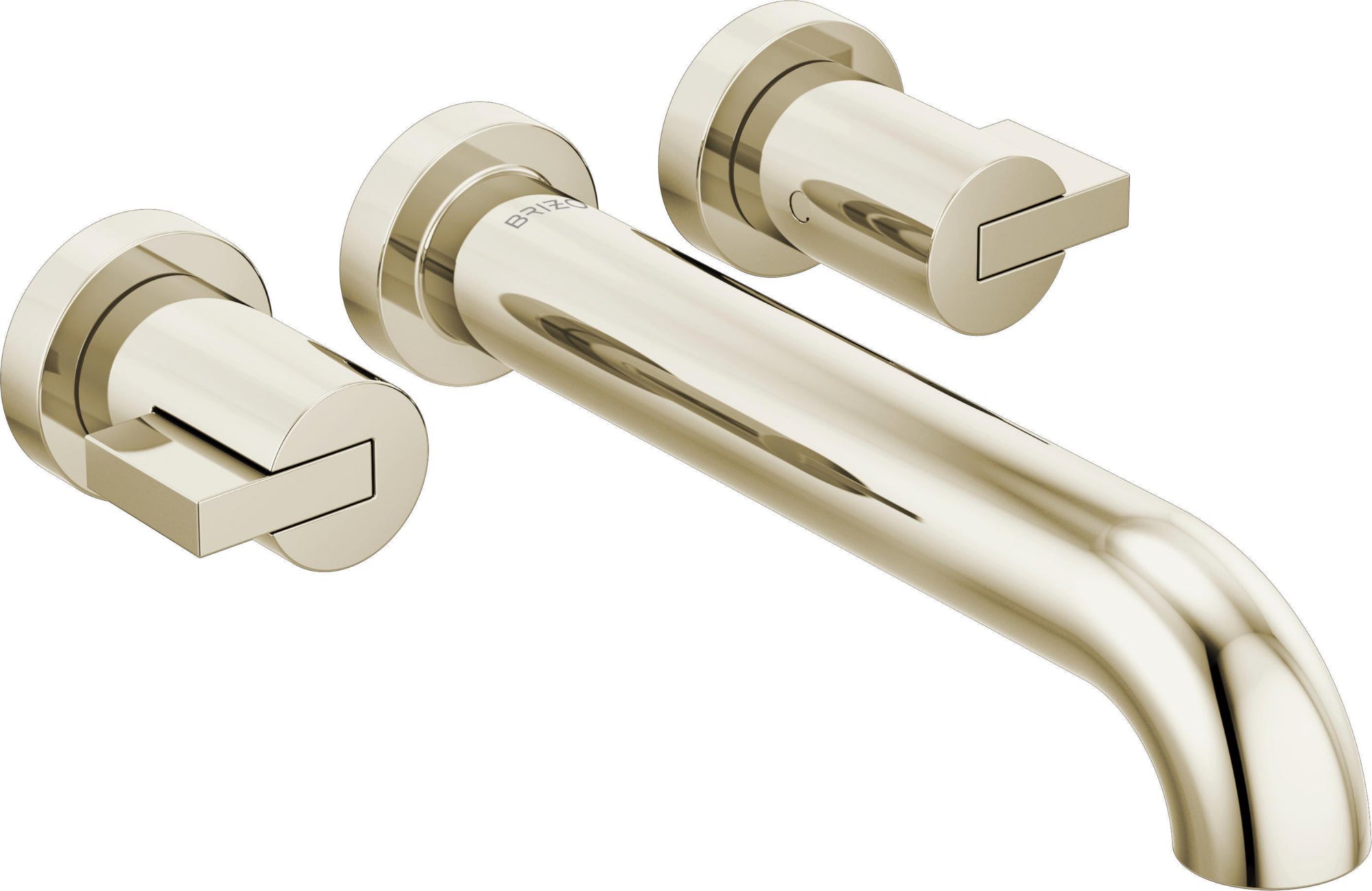 TWO-HANDLE WALL MOUNT TUB FILLER - LESS HANDLES