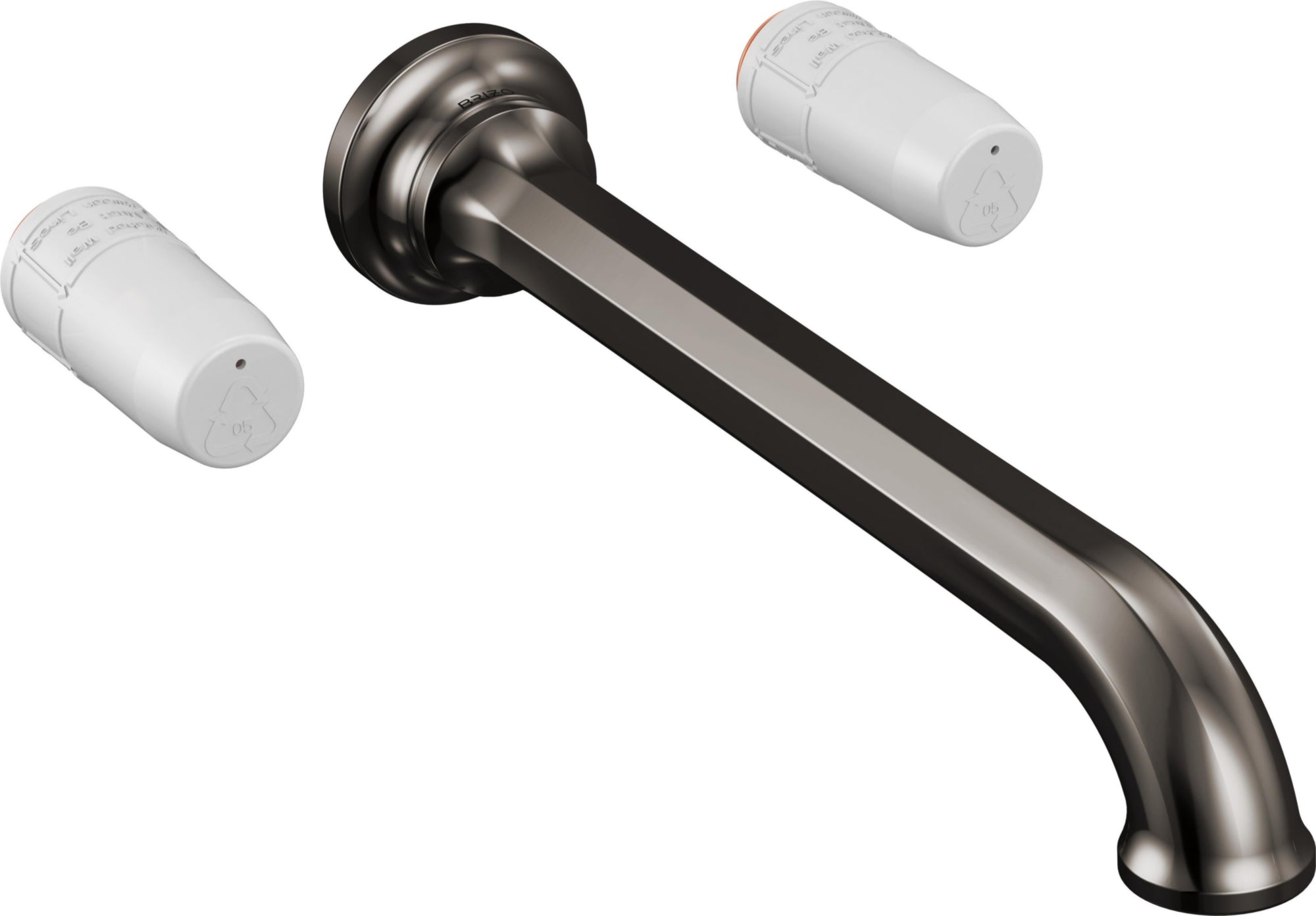 TWO HANDLE WALL MOUNT TUB FILLER