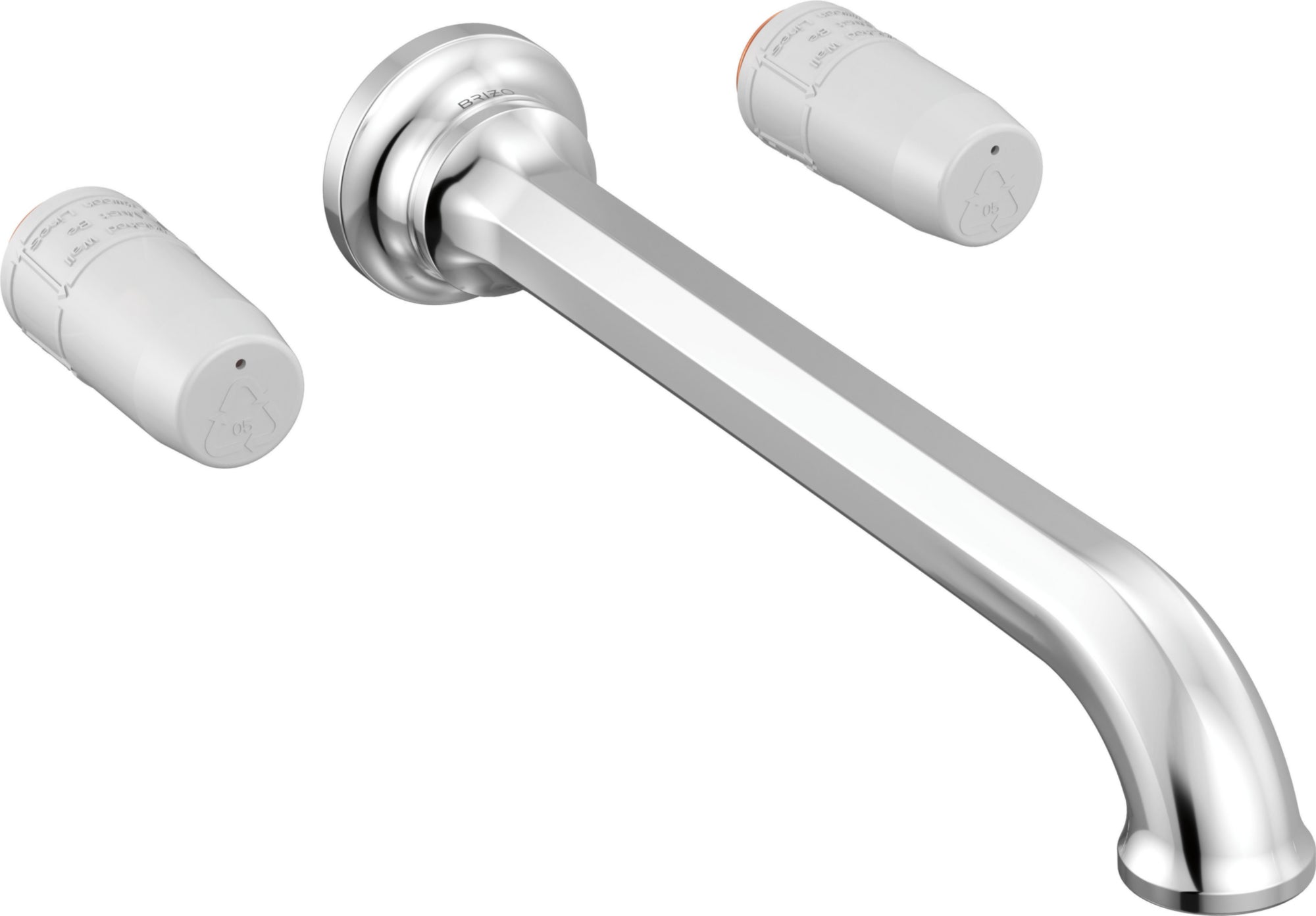 TWO HANDLE WALL MOUNT TUB FILLER
