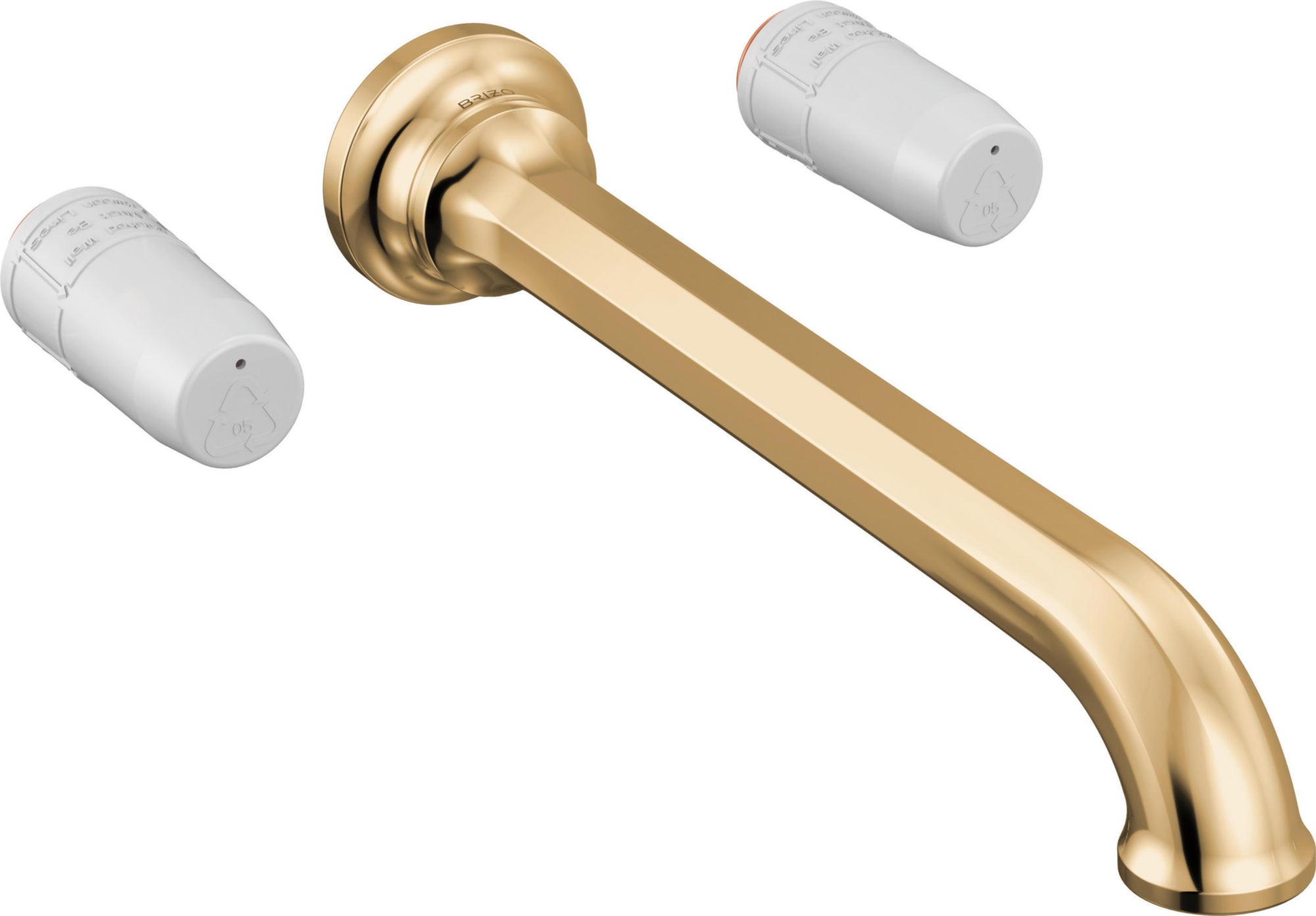 TWO HANDLE WALL MOUNT TUB FILLER