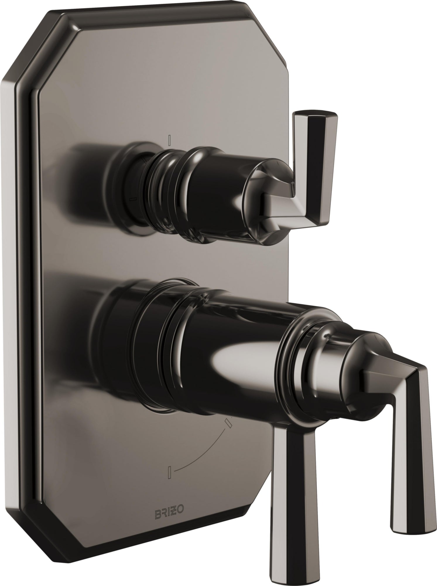 THERM W/INT 3F DIV TRIM - WITH LEVER