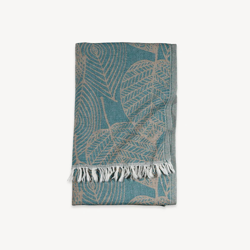 Leaf Appliqué Towel