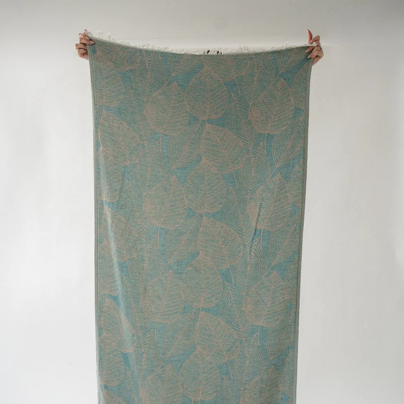 Leaf Appliqué Towel