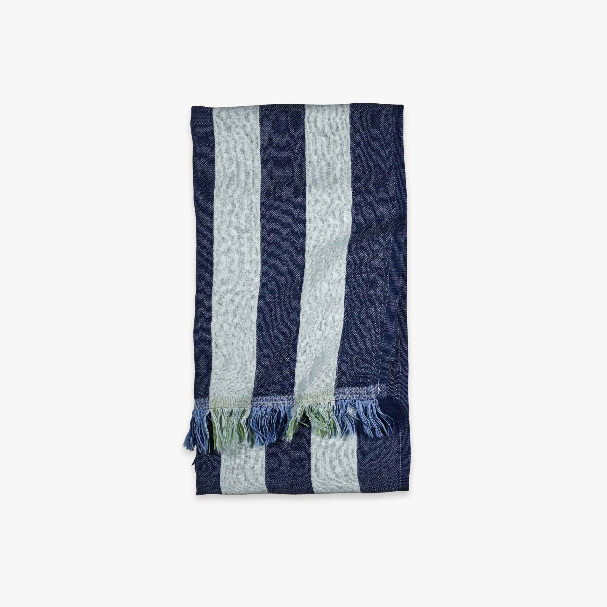 Towel - Monica Stripe - Lime Juice