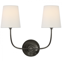 Load image into Gallery viewer, Vendome Double Sconce
