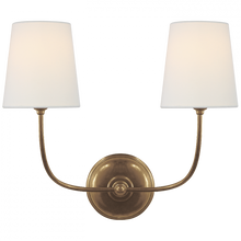 Load image into Gallery viewer, Vendome Double Sconce
