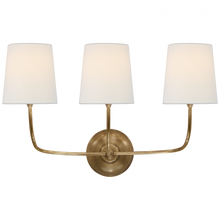 Load image into Gallery viewer, Vendome Triple Sconce
