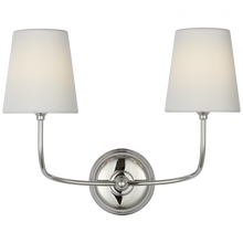 Load image into Gallery viewer, Vendome 16" Cordless Double Sconce
