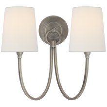 Load image into Gallery viewer, Reed Double Sconce
